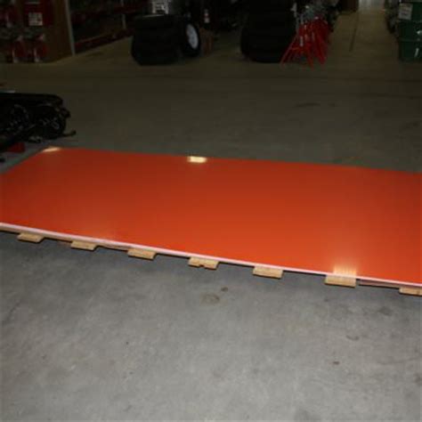 orange sheet metal|orange aluminum for sale.